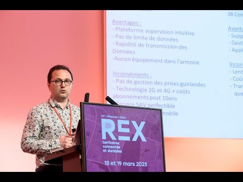 RESTITUTION REX 2025 - Stratégie de télégestion de l’éclairage public au SDEY