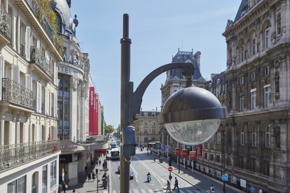 A côté de l'Hôtel de Ville, à Paris