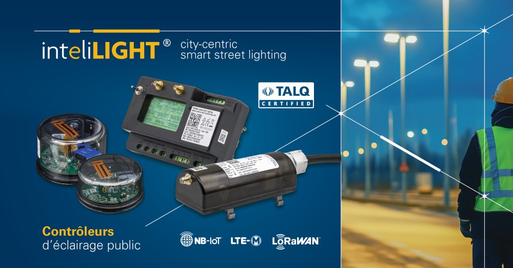 inteliLIGHT - Contrôleurs d’éclairage public.