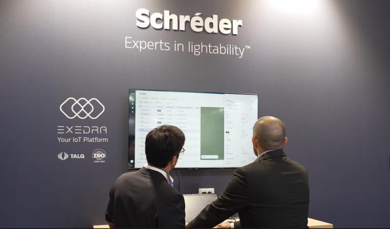 Schréder EXEDRA, plate forme IoT de gestion urbaine
